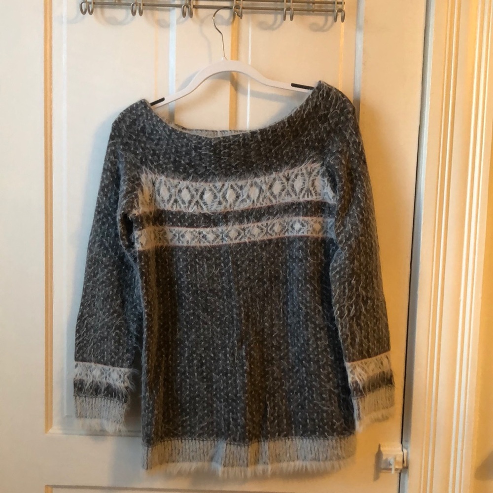 Anthropologie Sleeping on Snow Sweater